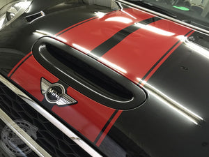 【BMW MINI F55 DUAL2 スポーツストライプ】フロントのみ / フロント+リアセット