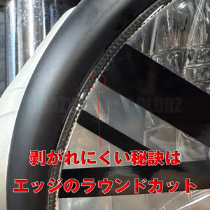 【丸型ヘッドライト専用】 バイク用ヘッドライトデカール ユニオンジャック 反転ユニオンジャック 全7種 ライトスモーク ダークスモーク ブラック ガラスエッチング