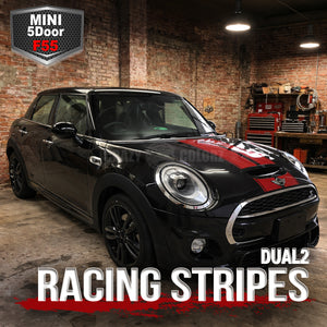 【BMW MINI F55 DUAL2 スポーツストライプ】フロントのみ / フロント+リアセット